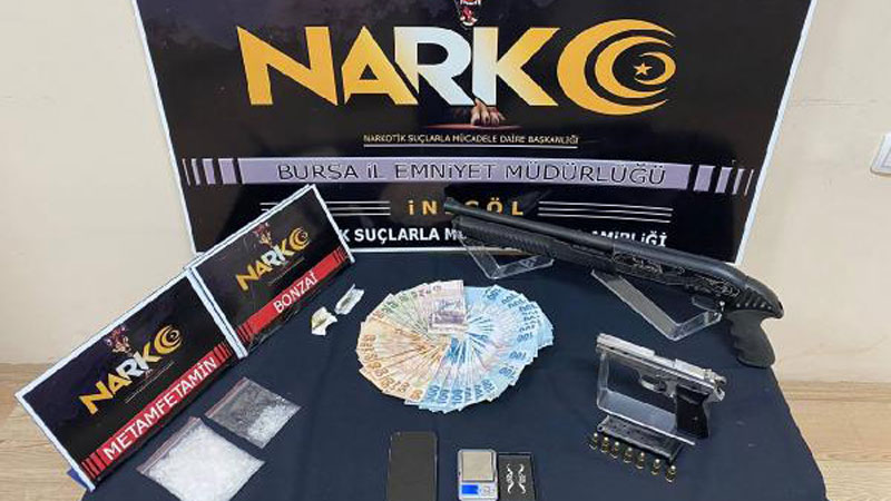Bursa’da uyuşturucu operasyonu: 2 gözaltı