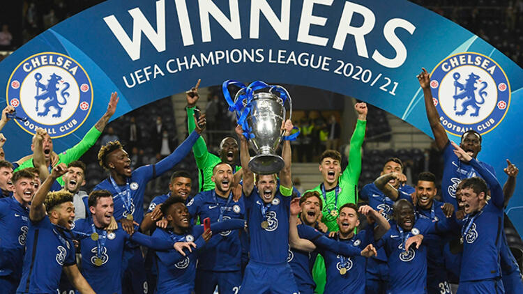 2020-2021 sezonu Şampiyonlar Ligi kupasını Chelsea kazandı.
