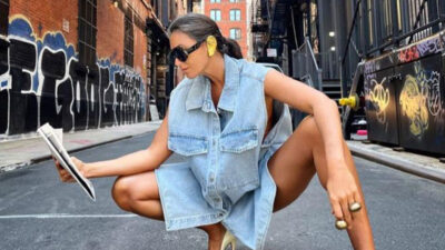 Eda Taşpınar’dan cesur paylaşım! Şezlongda üstsüz sere serpe