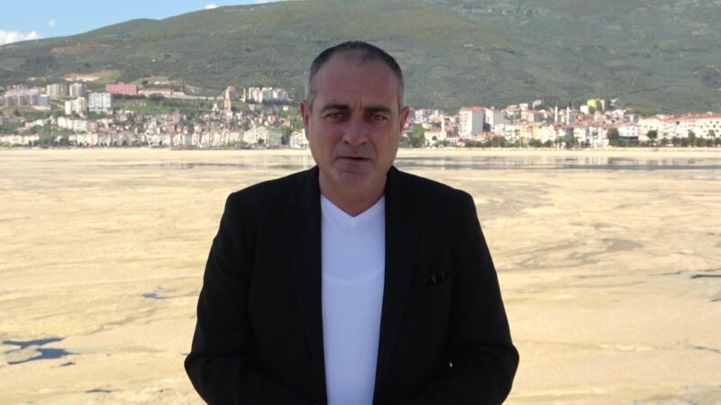 Marmara Denizi’nde son 3 aydır yaşanan deniz salyası olayı Gemlik