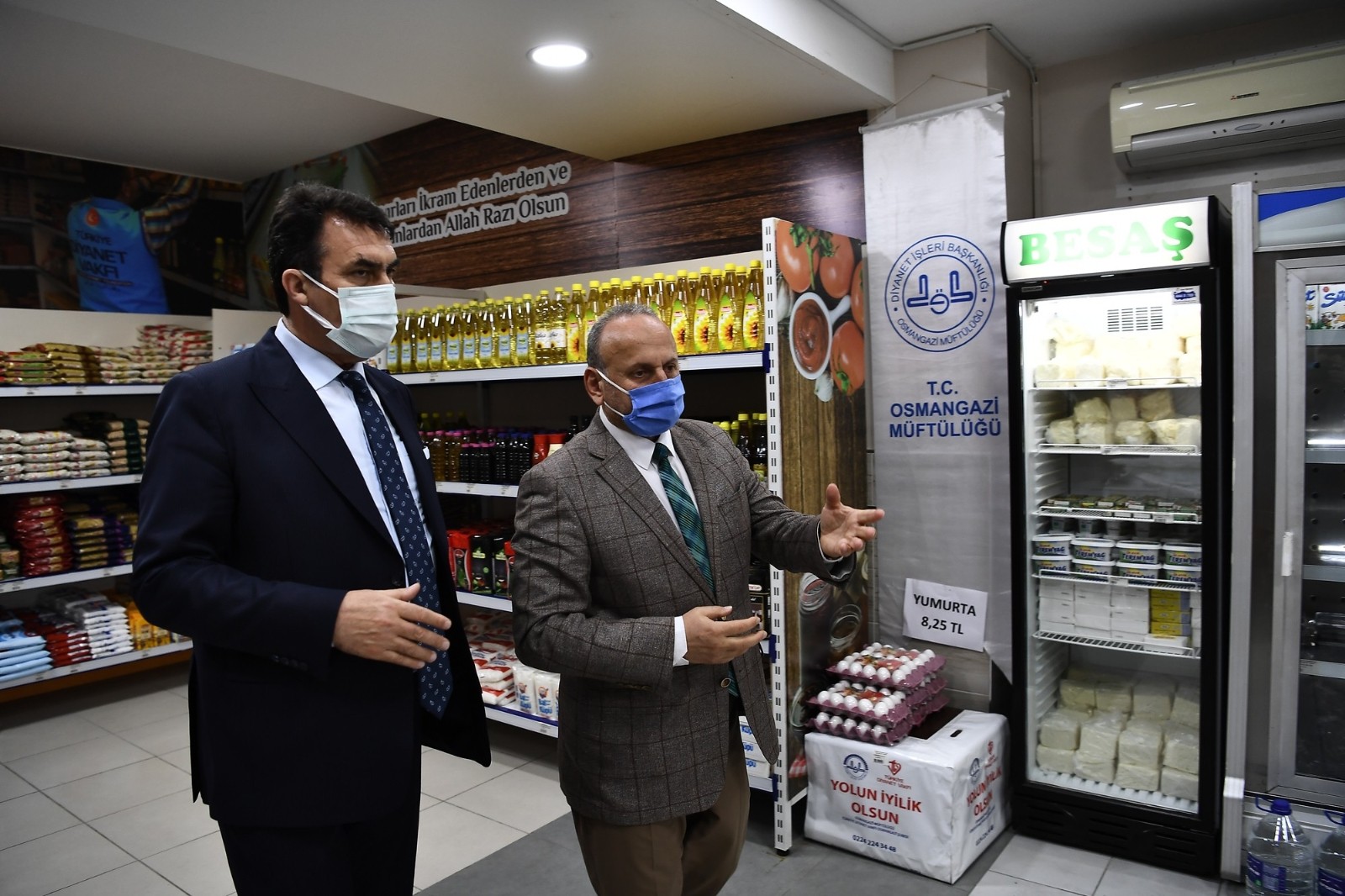 Hayır Market’in ekmekleri Osmangazi’den