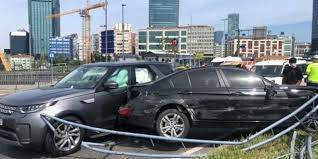 11 aracın karıştığı akılalmaz kaza