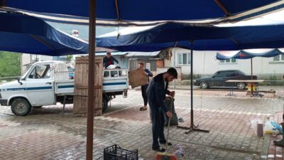 İnegöl’de pazarlarda yeni dönem başladı