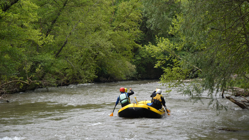 Bursa’daki o dere ‘adrenalinin merkezi’ olacak Bursa'nın Orhaneli ilçesindeki Kocasu Deresi'nin, yeni oluşturulan parkurlarla bölgede rafting