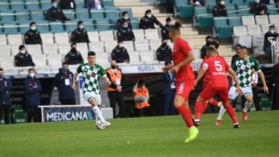 Bursaspor’dan kötü son!
