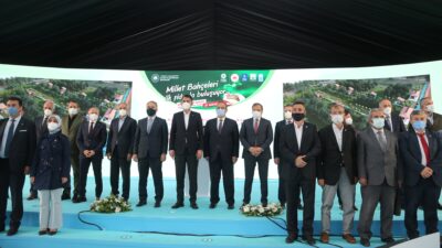 Gökdere Millet Bahçesi’nin temeli atıldı…