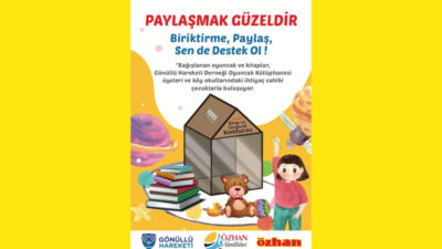 Özhan’dan kitap ve oyuncak bağışı kampanyası