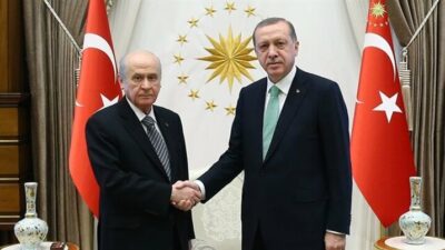 Cumhurbaşkanı Erdoğan ile Bahçeli arasında sürpriz görüşme