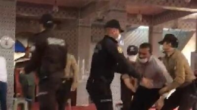 3 camide sivil itaatsizlik eylemi: 76 gözaltı