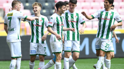 Bursaspor’dan 5 gollü galibiyet!