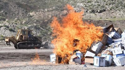 10 milyon lira değerinde! Hepsi imha edildi