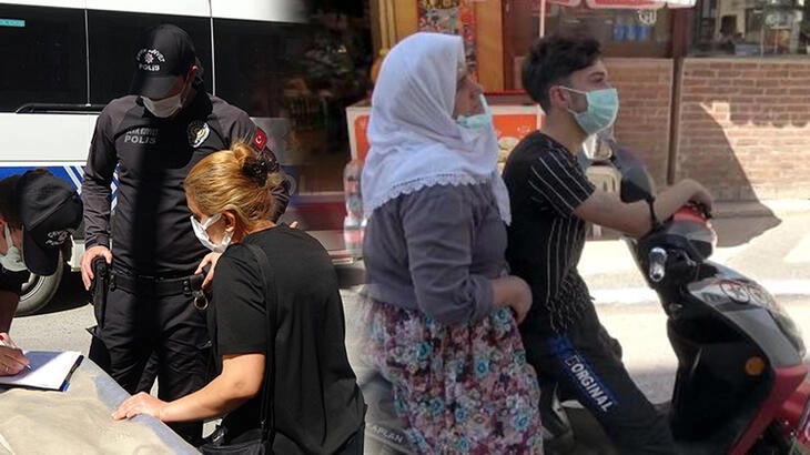 Markete çocuklarıyla gidenlere ceza!