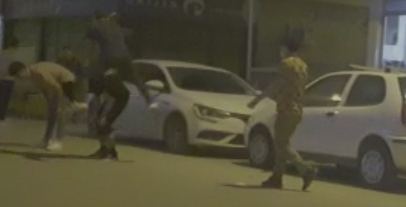 Bursa’da ilginç görüntü! Bursa’da ilginç görüntü!