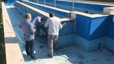 Nilüfer’de süs havuzları yaza hazırlanıyor