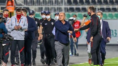 Galatasaray Teknik Direktörü Fatih Terim, Süper Lig'in 41. haftasında 4-1