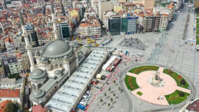 Cumhurbaşkanı Erdoğan’dan Taksim Camisi paylaşımı
