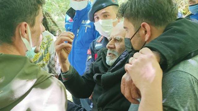 Kayıp yaşlı adam 45 saat sonra bulundu