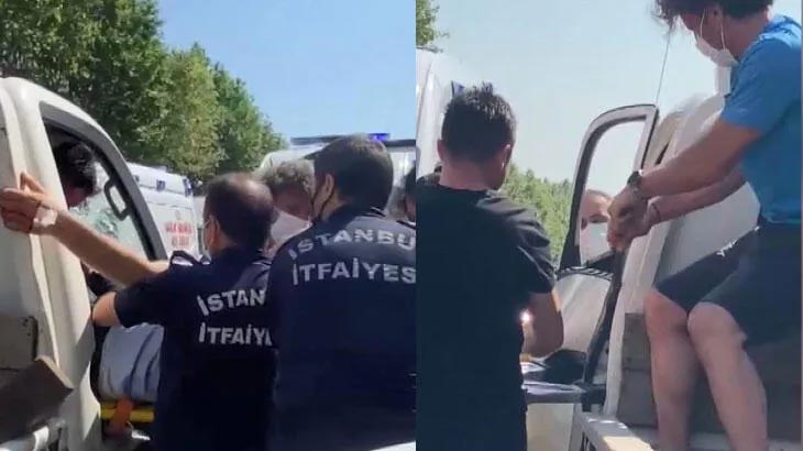 Direksiyon başında epilepsi nöbeti geçirince, kaza yaptı