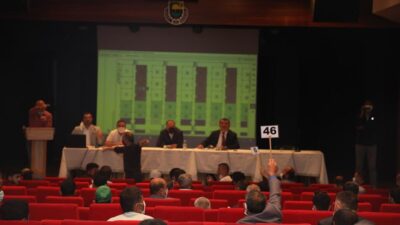 Yeni hayvan pazarının kotra kiralamaları yapıldı