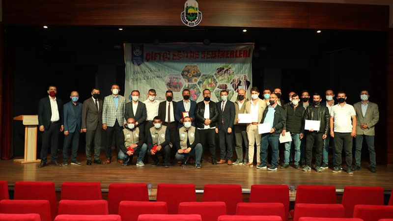 25 kursiyer Sürü Yönetimi Sertifikasını aldı