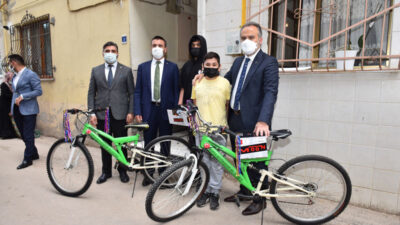 Mektuptan bisiklet çıktı