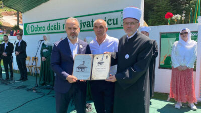 Bursa’dan Bosna’ya mescit hediyesi