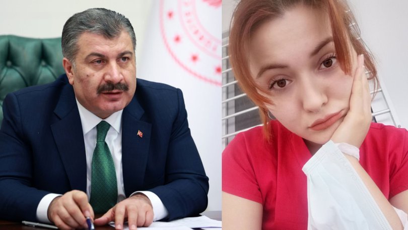 Bakan Koca paylaştı: ‘Bu kız bugün 224 kişiye aşı yaptı’