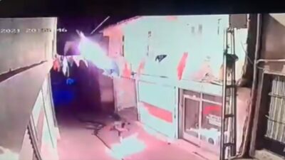 AK Parti İlçe Başkanlığına molotofkokteylli saldırı