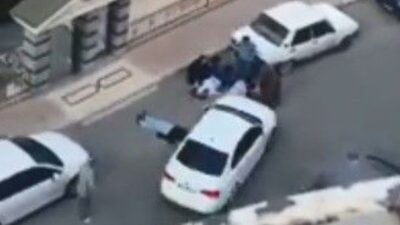 Dehşete düşüren görüntüler! Defalarca ezmeye çalıştı