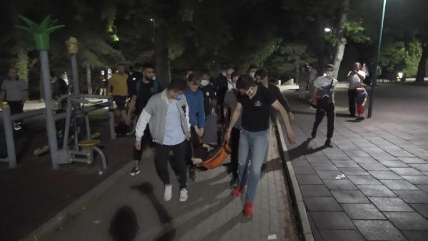 Bursa’da parkta dehşet