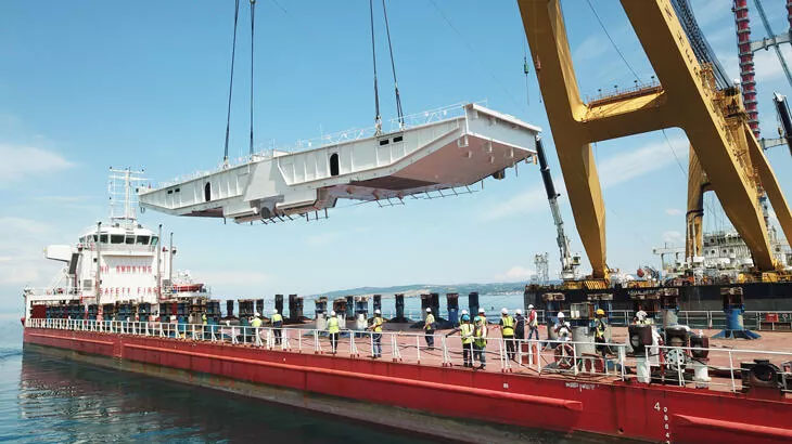 1915 Çanakkale Köprüsü’nün çelik yapılarını iki fabrikada 2 bin işçi üretiyor