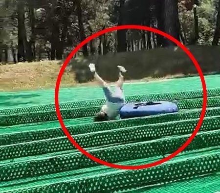 Bursa’daki 5 yaşındaki çocuk macera parkında ölümden böyle döndü