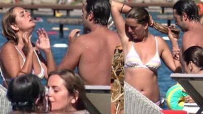 Tatilde romantik anlar!