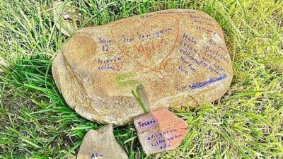 Taştaki ‘tecavüz ediliyorum’ yazısı gerçek çıktı! Flaş gelişme