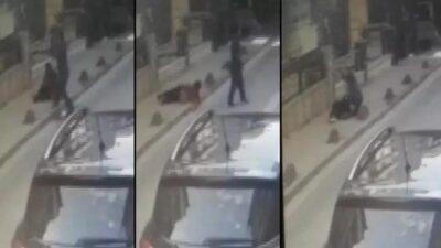 Dehşet! Defalarca bıçaklanan kadını çevredekiler kurtardı