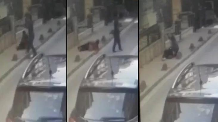 Dehşet! Defalarca bıçaklanan kadını çevredekiler kurtardı