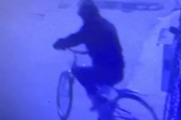 Bursa’da bisikleti saniyeler içinde böyle çaldı