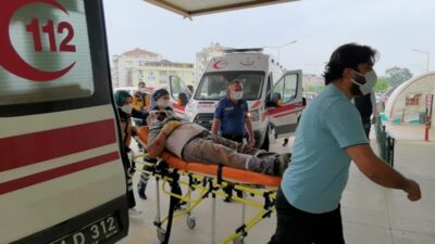 Bursa’da ölümden döndü! Başında ve yüzünde…