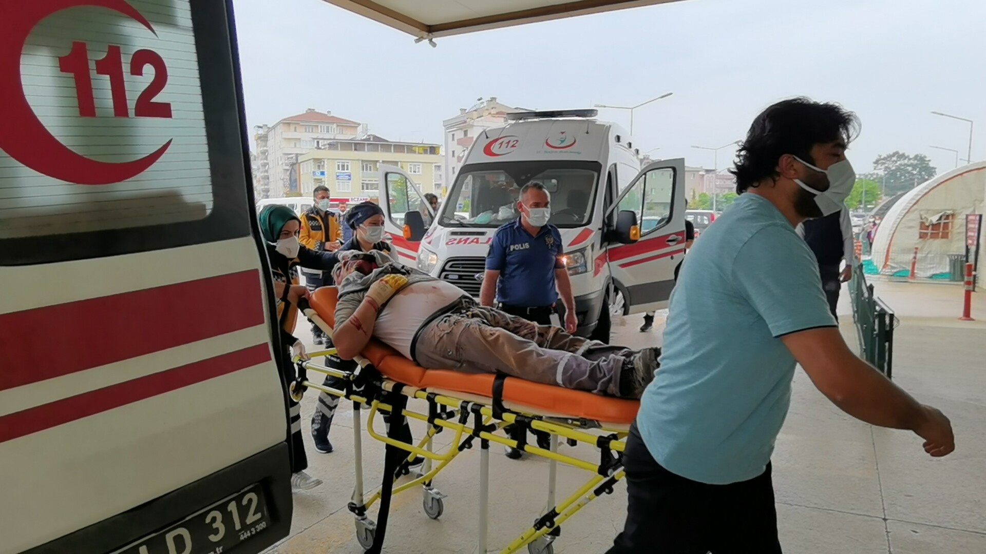 Bursa’da ölümden döndü! Başında ve yüzünde… Bursa’da ölümden döndü! Başında ve yüzünde…