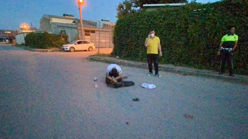 Yer: Bursa… Başında dakikalarca ağladı