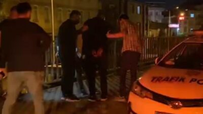 Bursa’da kaçarken polis aracına çarptılar