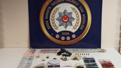 Bursa’da uyuşturucu operasyonu: Çok sayıda gözaltı