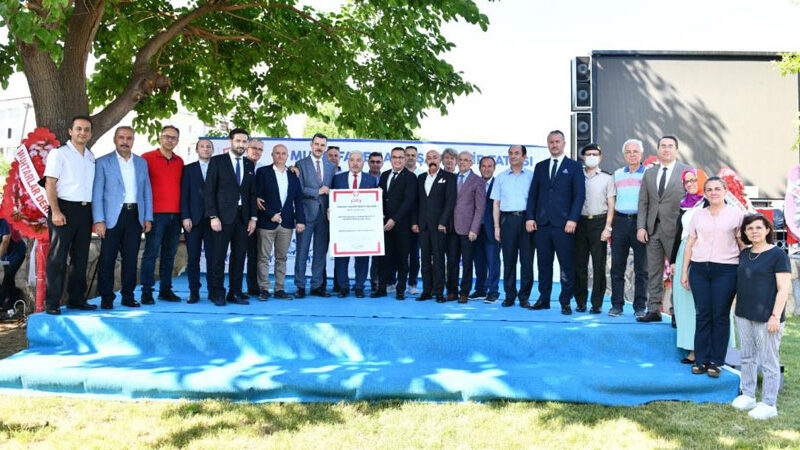 Coğrafi işarete en tatlı tanıtım Başvuru ve onay süreçleri tamamlanarak coğrafi işaret tesciline hak kazanan