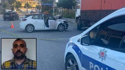 Yaralı halde direksiyon başına geçti! Kaza yaptı, kurtarılamadı