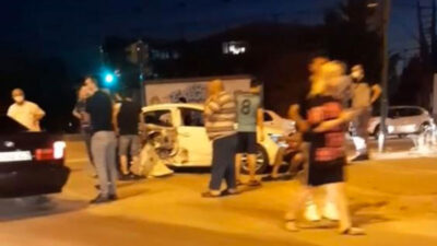 Bursa’da feci kaza! 2 ağır yaralı