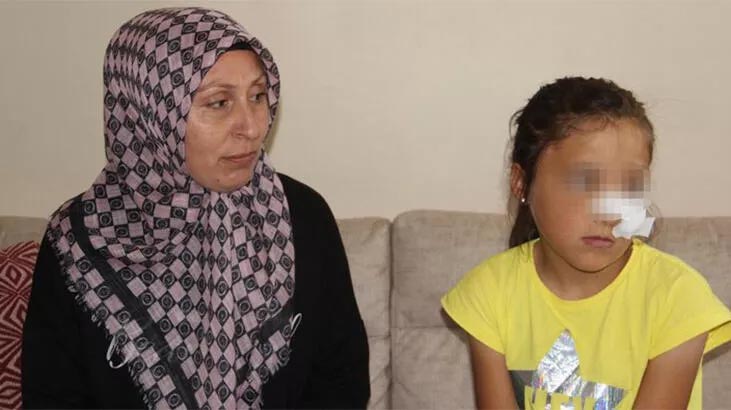 Baba-amca kavgasında 10 yaşındaki kız ölümden döndü