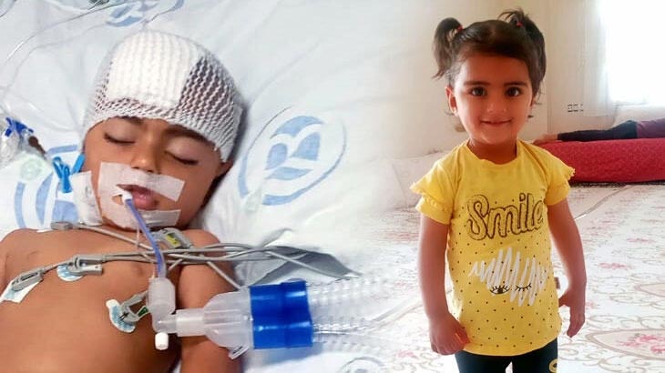 Başından vurulan minik Vildan felç kaldı, maganda tutuklandı Başından vurulan minik Vildan felç kaldı, maganda tutuklandı