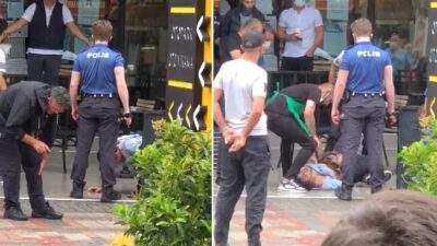 Hareketli anlar! Arbedede silah patladı: 1’i polis 2 yaralı