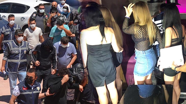 Fuhuş operasyonu! 18 şüpheli adliyede