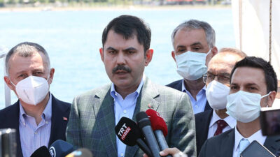 Bakan Kurum: Marmaramızı kaderine terk etmeyeceğiz